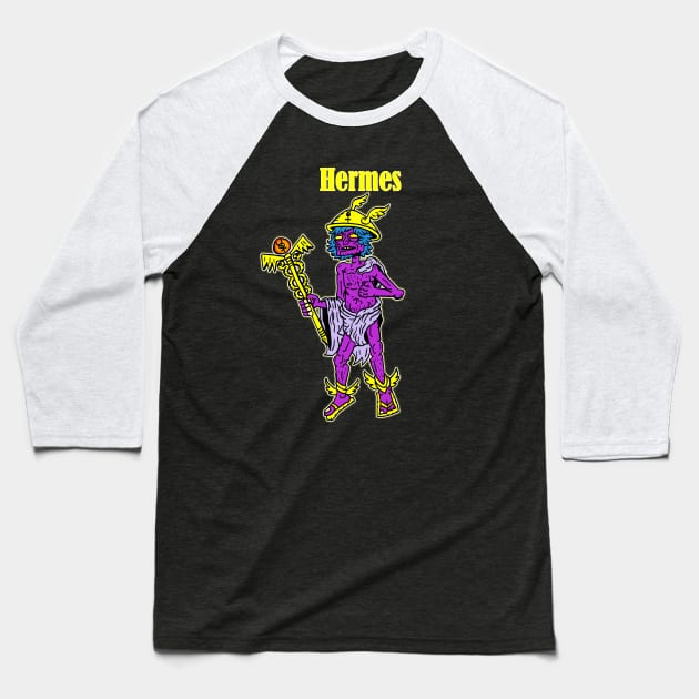 Hermes Baseball T-Shirt by Lordb8